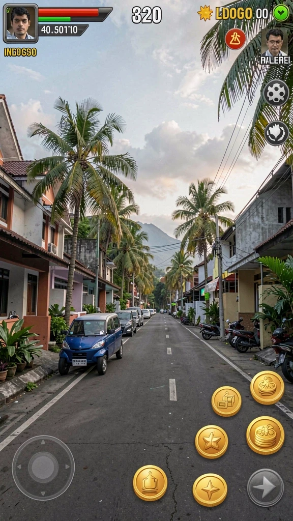megahoki - Tampilan antarmuka yang user-friendly.