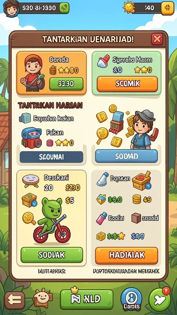 svip777 - Karakter baru yang bisa dipilih dan diupgrade.